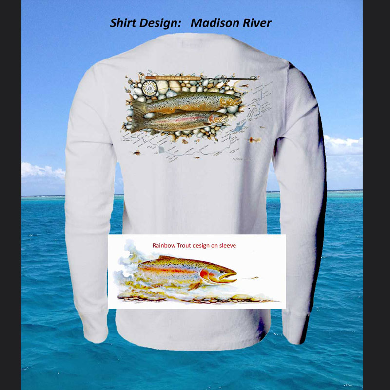 Retro Vintage Fly Fishing Shirt - Fly Fisherman T-Shirt