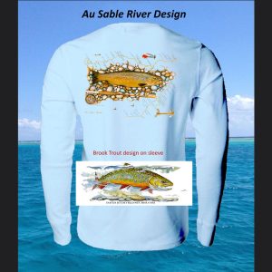 Arctic Blue Solar Shirt  (add title of art design for the shirt)