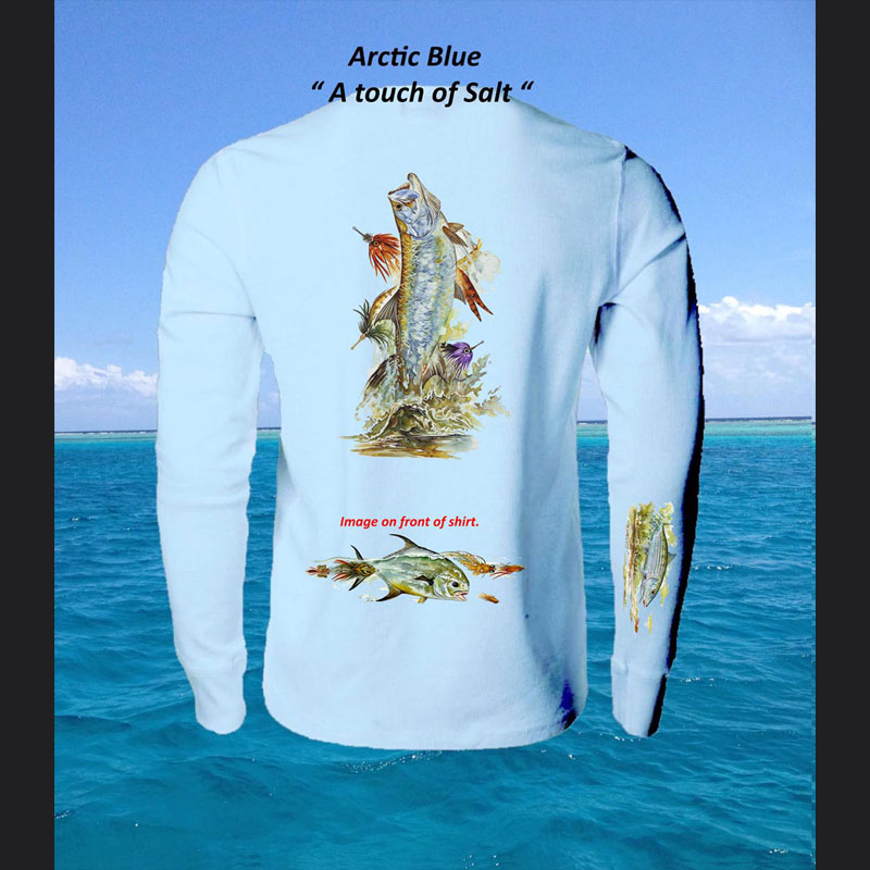 Salt Water Slam ” Blue Shirt – David Ruimveld Studios